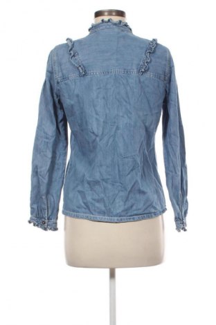 Γυναικείο πουκάμισο Tom Tailor, Μέγεθος S, Χρώμα Μπλέ, Τιμή 4,99 €