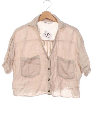 Dámska košeľa  Zara, Veľkosť XS, Farba Béžová, Cena  7,95 €