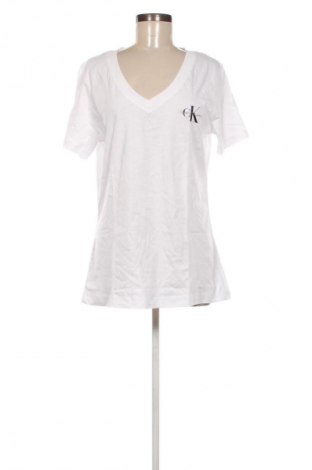 Γυναικείο t-shirt Calvin Klein Jeans, Μέγεθος 3XL, Χρώμα Λευκό, Τιμή 38,99 €