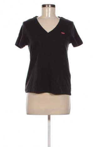 Γυναικείο t-shirt Levi's, Μέγεθος S, Χρώμα Μαύρο, Τιμή 21,99 €
