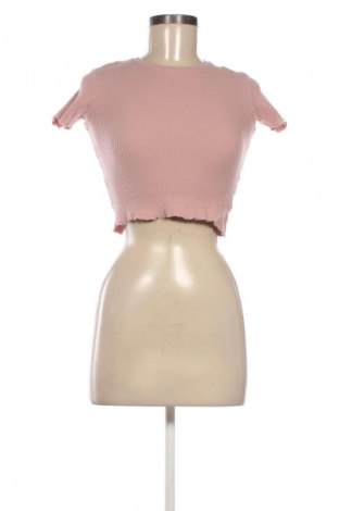 Дамска тениска Pull&Bear, Размер S, Цвят Пепел от рози, Цена 10,48 €