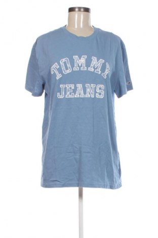 Damski T-shirt Tommy Hilfiger, Rozmiar L, Kolor Niebieski, Cena 183,99 zł