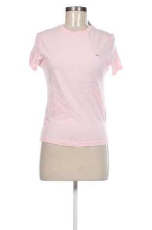 Дамска тениска Tommy Jeans, Размер L, Цвят Розов, Цена 34,76 €