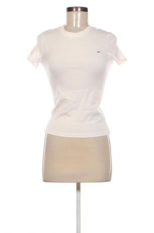 Damski T-shirt Tommy Jeans, Rozmiar S, Kolor Biały, Cena 207,99 zł