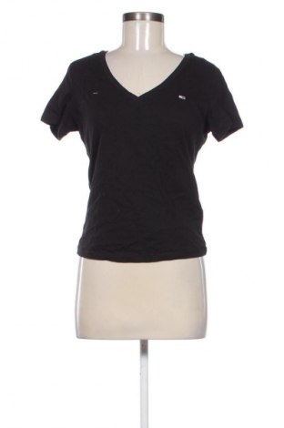 Дамска тениска Tommy Jeans, Размер L, Цвят Черен, Цена 22,49 €