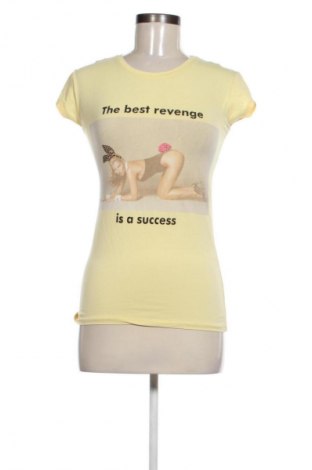 Damski T-shirt Unbranded, Rozmiar XS, Kolor Żółty, Cena 28,64 zł