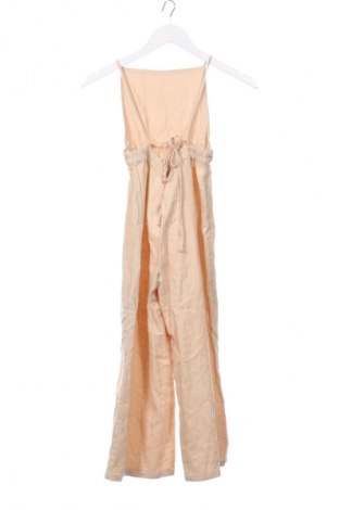 Langer Damen-Overall Bershka, Größe XS, Farbe Beige, Preis 17,99 €