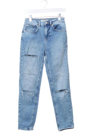 Damskie jeansy NA-KD, Rozmiar XS, Kolor Niebieski, Cena 21,99 zł