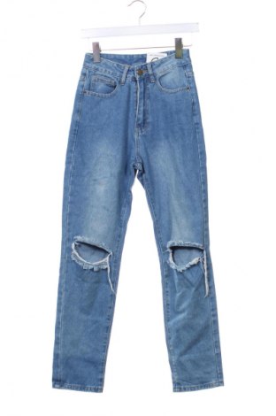 Damskie jeansy SHEIN, Rozmiar XS, Kolor Niebieski, Cena 22,99 zł