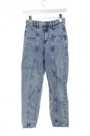 Damskie jeansy Sinsay, Rozmiar XXS, Kolor Niebieski, Cena 27,40 zł