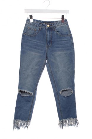 Γυναικείο Τζίν Unbranded, Μέγεθος XS, Χρώμα Μπλέ, Τιμή 2,99 €