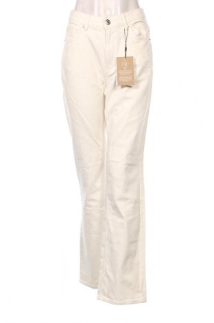 Damskie jeansy Vero Moda, Rozmiar XL, Kolor ecru, Cena 79,99 zł