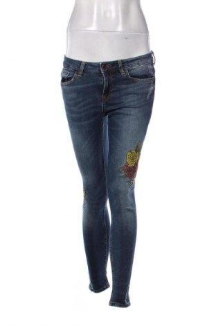 Damskie jeansy Zara, Rozmiar L, Kolor Niebieski, Cena 27,40 zł