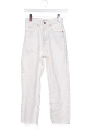 Dámske džínsy  Zara, Veľkosť XXS, Farba Biela, Cena  17,96 €