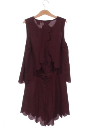 Дамски къс гащеризон H&M, Размер XXS, Цвят Червен, Цена 2,04 €