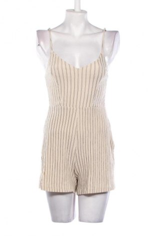 Damski krótki kombinezon Stradivarius, Rozmiar S, Kolor ecru, Cena 27,40 zł