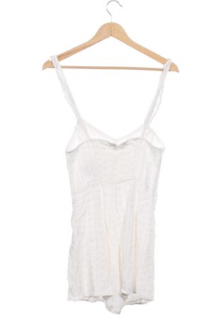 Дамски къс гащеризон Unbranded, Размер XS, Цвят Бял, Цена 3,57 €