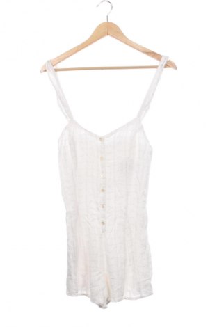 Дамски къс гащеризон Unbranded, Размер XS, Цвят Бял, Цена 3,57 €