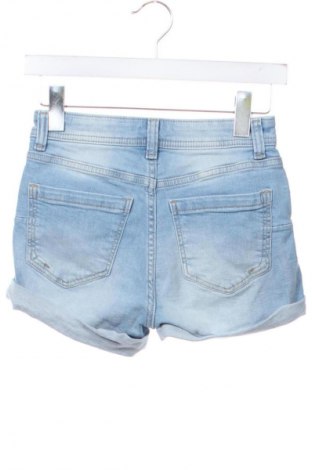 Damskie szorty Bershka, Rozmiar XS, Kolor Niebieski, Cena 25,99 zł