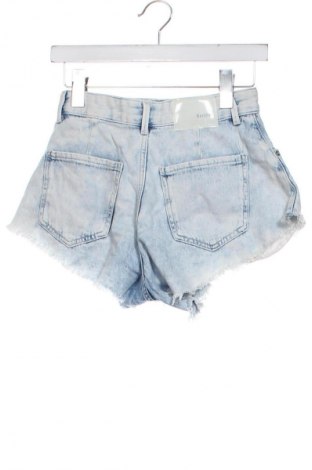 Damskie szorty Bershka, Rozmiar XS, Kolor Niebieski, Cena 33,99 zł
