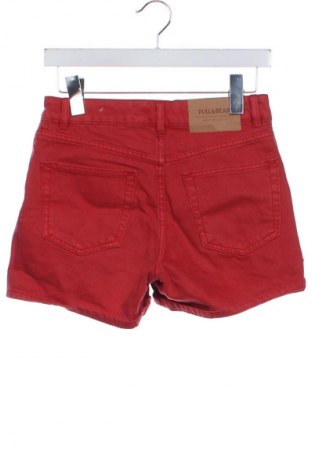 Damskie szorty Pull&Bear, Rozmiar XXS, Kolor Czerwony, Cena 24,99 zł