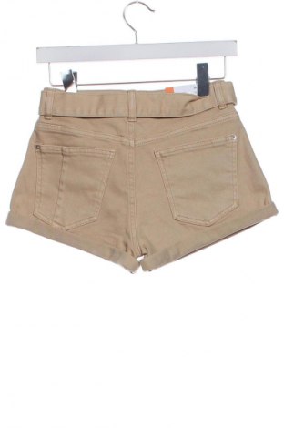 Pantaloni scurți de femei Sinsay, Mărime XS, Culoare Bej, Preț 11,99 Lei