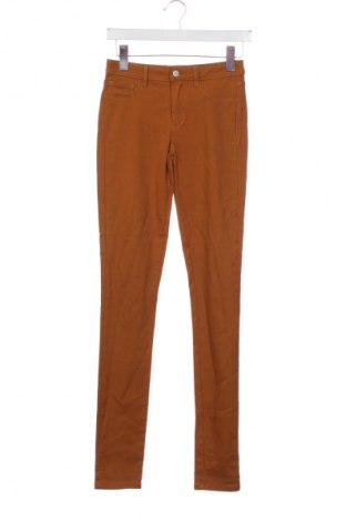 Γυναικείο παντελόνι Pieces, Μέγεθος XS, Χρώμα Κίτρινο, Τιμή 2,99 €