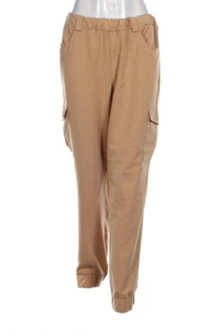 Damskie spodnie Sinsay, Rozmiar XL, Kolor Beżowy, Cena 20,99 zł