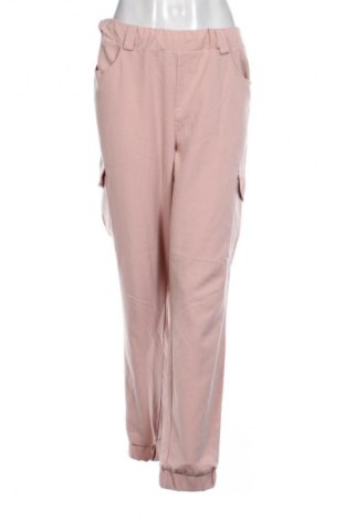Damskie spodnie Sinsay, Rozmiar XL, Kolor Różowy, Cena 20,99 zł
