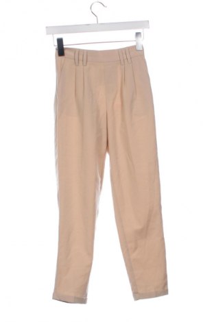 Γυναικείο παντελόνι Sinsay, Μέγεθος XXS, Χρώμα  Μπέζ, Τιμή 2,99 €