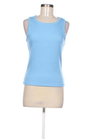Γυναικείο αμάνικο μπλουζάκι Pieces, Μέγεθος L, Χρώμα Μπλέ, Τιμή 5,99 €
