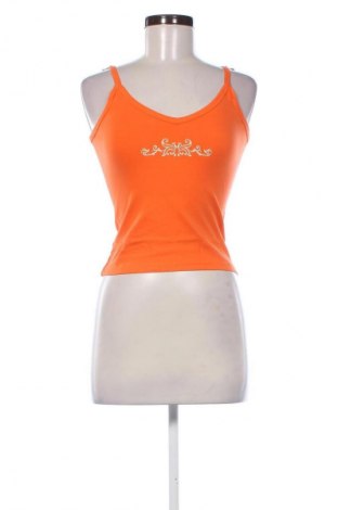 Γυναικείο αμάνικο μπλουζάκι Unbranded, Μέγεθος L, Χρώμα Πορτοκαλί, Τιμή 9,99 €