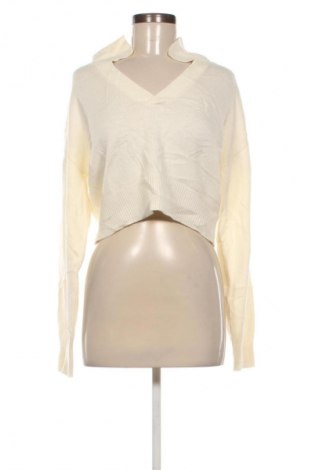 Дамски пуловер H&M Divided, Размер M, Цвят Екрю, Цена 7,15 €