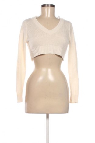 Дамски пуловер H&M Divided, Размер S, Цвят Бял, Цена 10,73 €