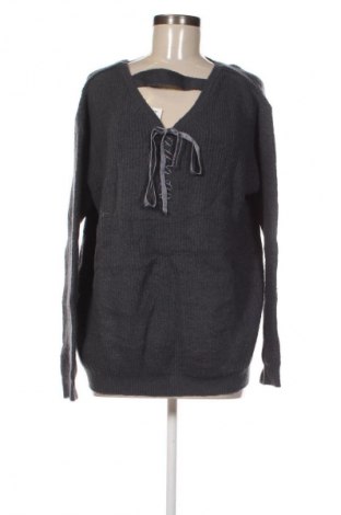 Дамски пуловер Jean Pascale, Размер L, Цвят Сив, Цена 5,11 €