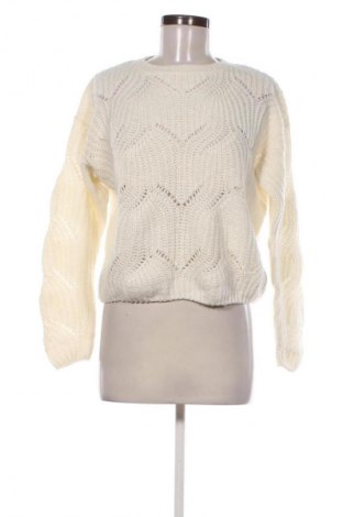Дамски пуловер Jean Pascale, Размер M, Цвят Бял, Цена 6,64 €
