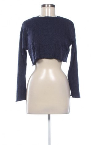 Дамски пуловер Pull&Bear, Размер XS, Цвят Син, Цена 10,23 €