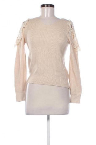 Дамски пуловер SHEIN, Размер S, Цвят Бежов, Цена 10,73 €