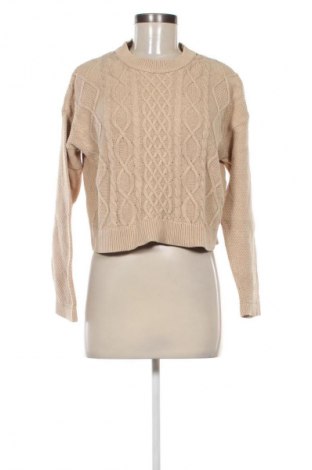 Дамски пуловер Stradivarius, Размер S, Цвят Бежов, Цена 9,20 €