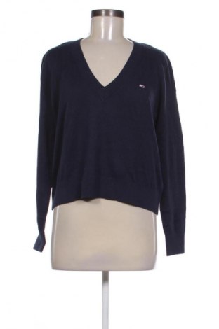 Γυναικείο πουλόβερ Tommy Jeans, Μέγεθος M, Χρώμα Μπλέ, Τιμή 32,99 €