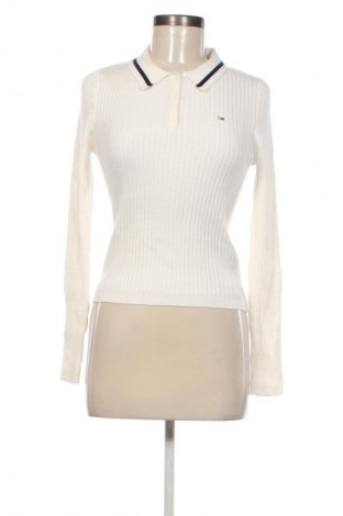 Damenpullover Tommy Jeans, Größe L, Farbe Weiß, Preis 37,99 €, #134157602