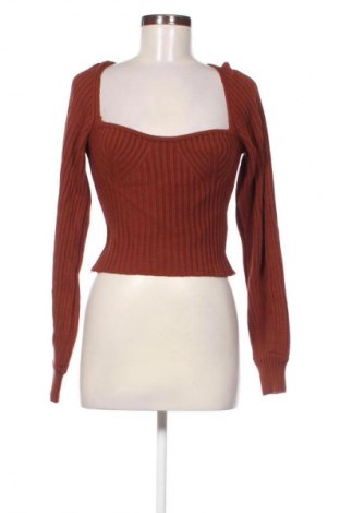 Дамски пуловер Trendyol, Размер M, Цвят Кафяв, Цена 13,14 €