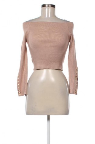 Дамски пуловер Unbranded, Размер S, Цвят Бежов, Цена 11,24 €