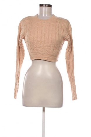 Дамски пуловер Unbranded, Размер S, Цвят Бежов, Цена 11,24 €
