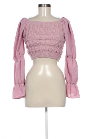 Дамски пуловер Unbranded, Размер S, Цвят Пепел от рози, Цена 8,18 €