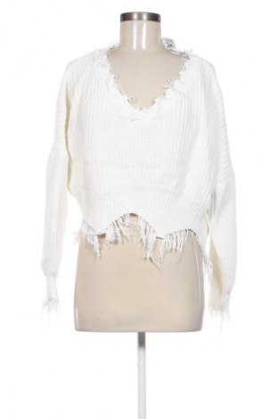 Damenpullover Unbranded, Größe M, Farbe Weiß, Preis 11,99 €