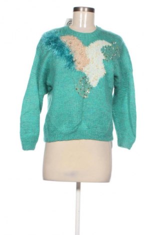Дамски пуловер Unbranded, Размер M, Цвят Зелен, Цена 10,73 €