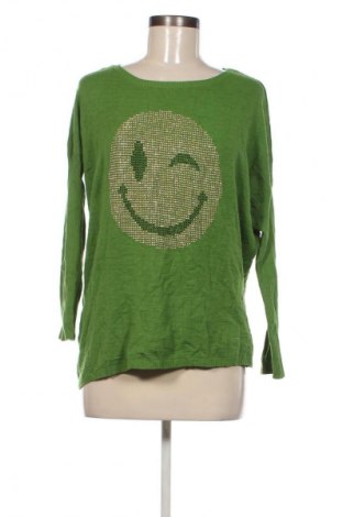 Дамски пуловер Wendy Trendy, Размер M, Цвят Зелен, Цена 5,62 €