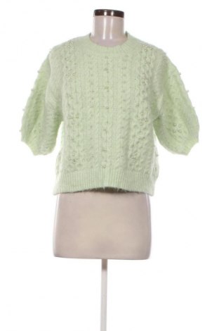Дамски пуловер Zara, Размер S, Цвят Зелен, Цена 12,27 €, #134129360