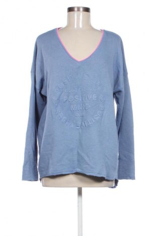 Дамски пуловер Zwillingsherz, Размер L, Цвят Син, Цена 21,47 €